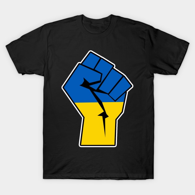 Fight for Ukraine T-Shirt by Scar